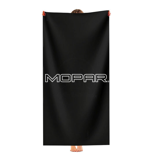 Mopar Text Ultra-Soft Luxury Bathroom Towels