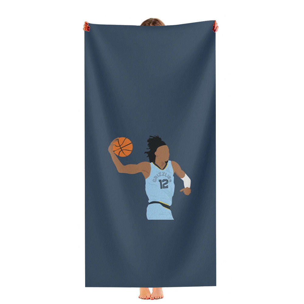 Morant - Basketball Ultra-Soft Luxury Bathroom Towels