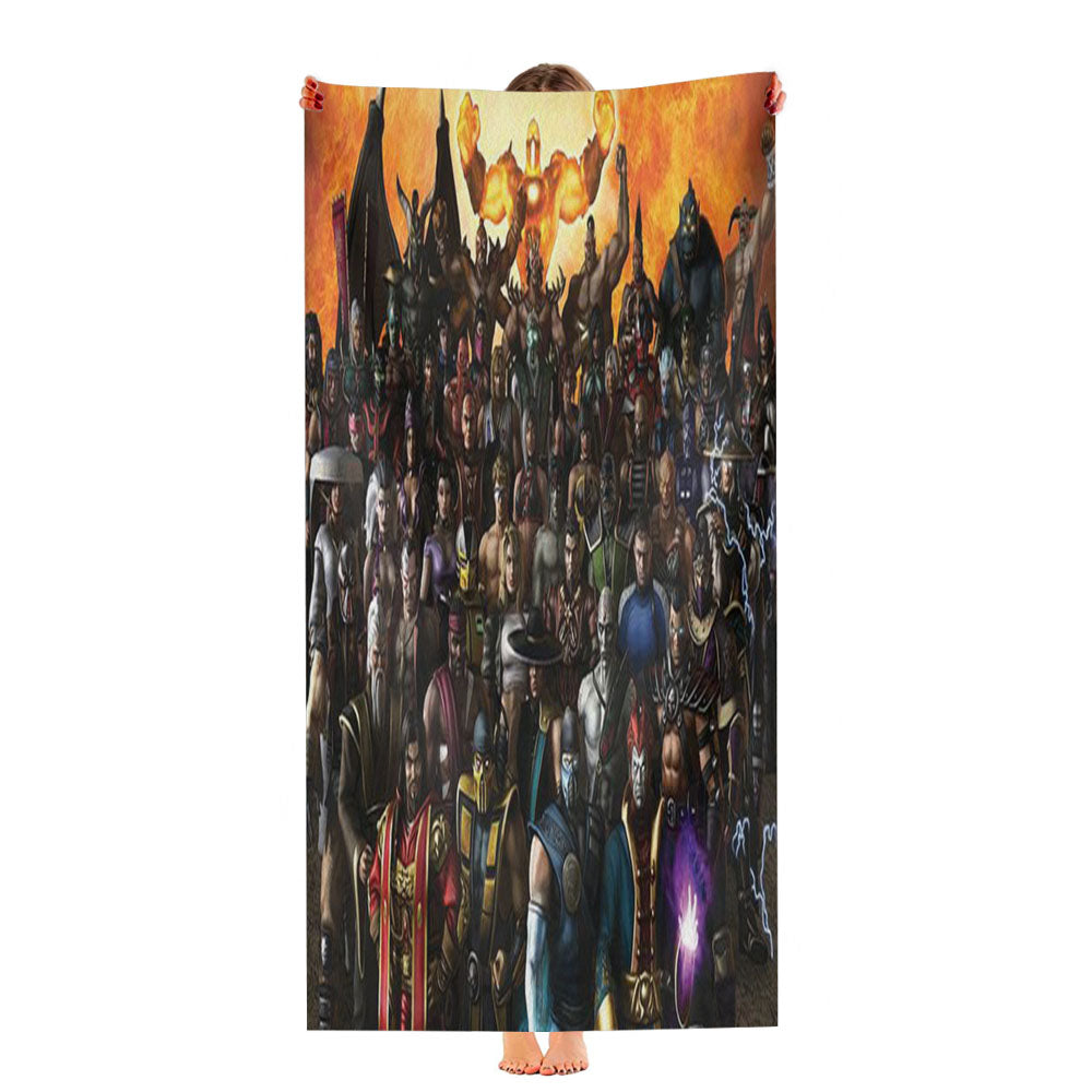 Mortal Kombat Armageddon Ultra-Soft Luxury Bathroom Towels