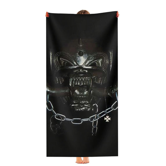 Motorhead Chain Demon Ultra-Soft Luxury Bathroom Towels