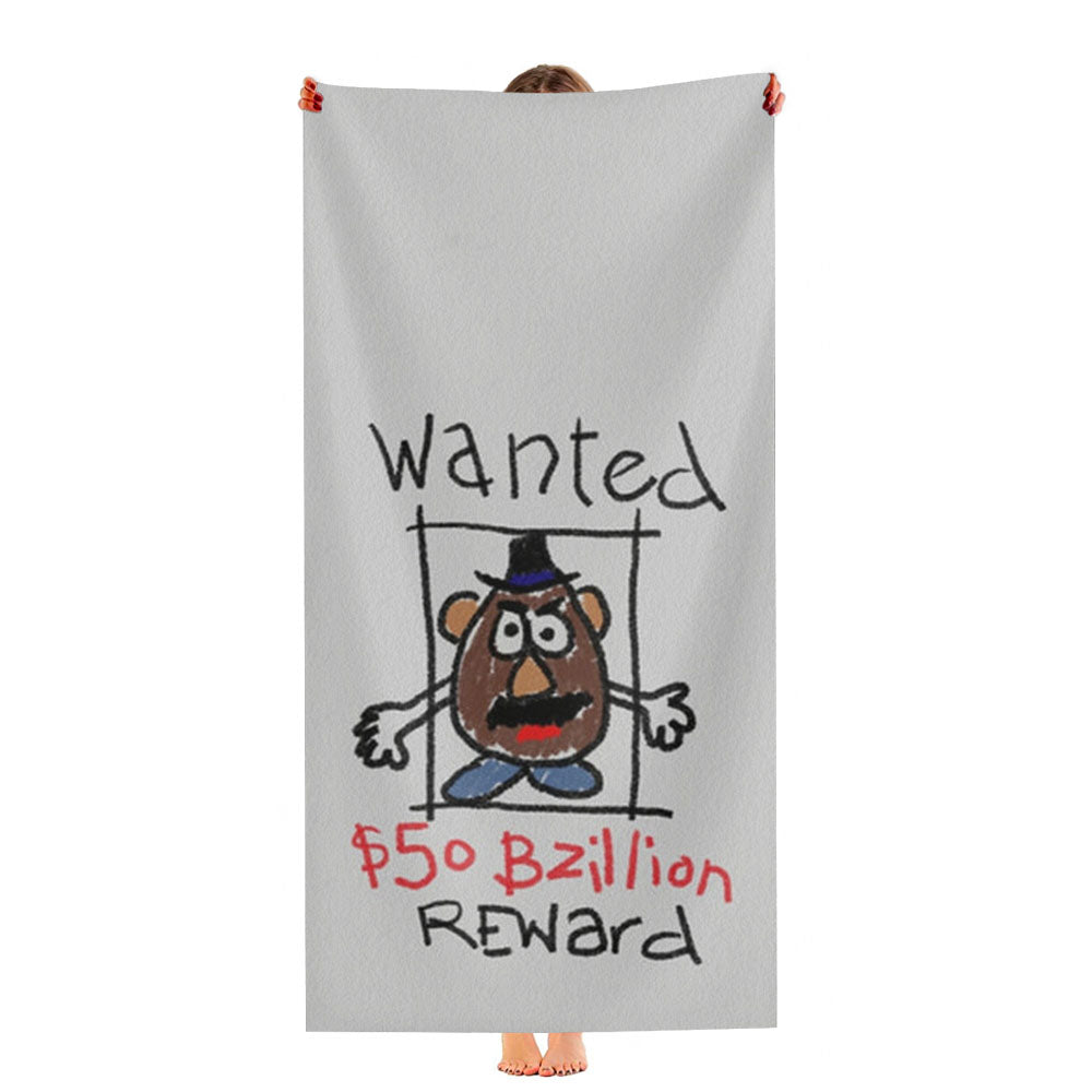 Mr Potato Head - Wanted Toy Story Ultra-Soft Luxury Bathroom Towels