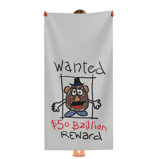 Mr Potato Head - Wanted Toy Story Ultra-Soft Luxury Bathroom Towels