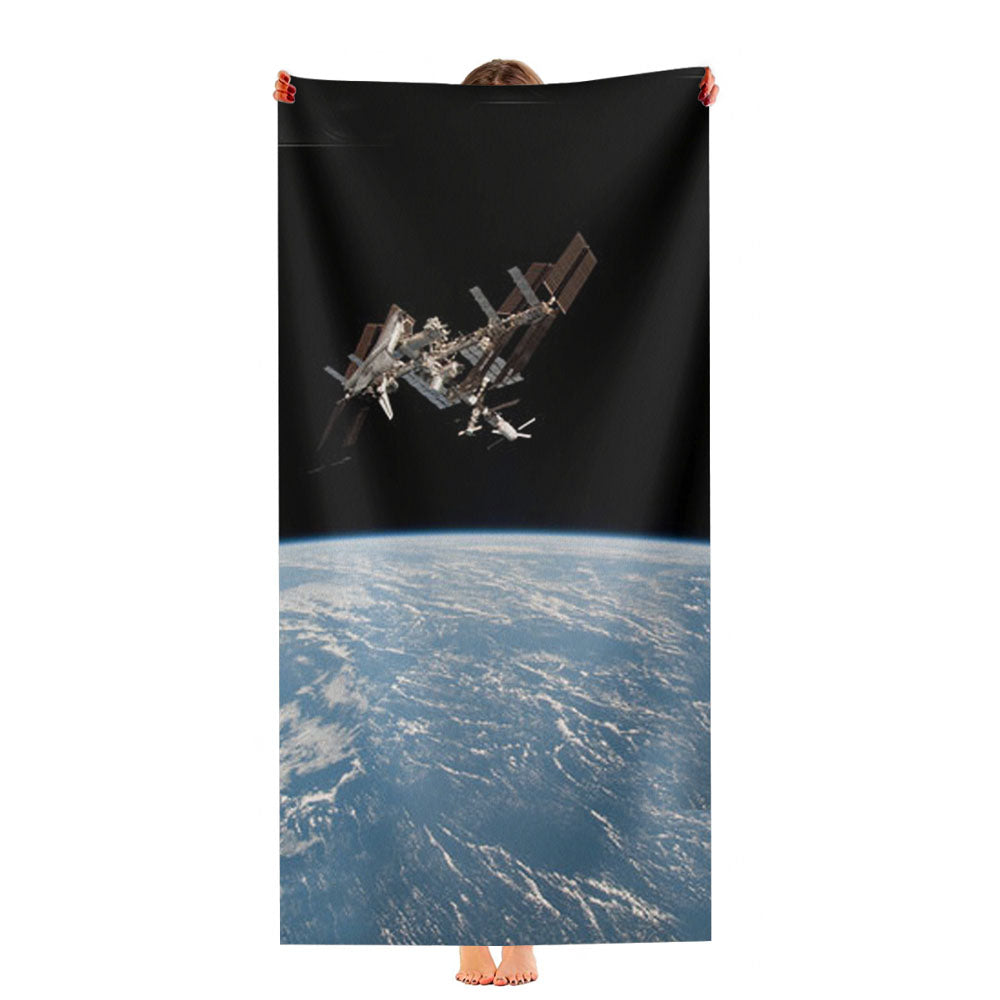 Nasa Satellite Ultra-Soft Luxury Bathroom Towels
