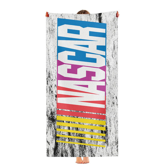 Nascar Grunge Logo Ultra-Soft Luxury Bathroom Towels