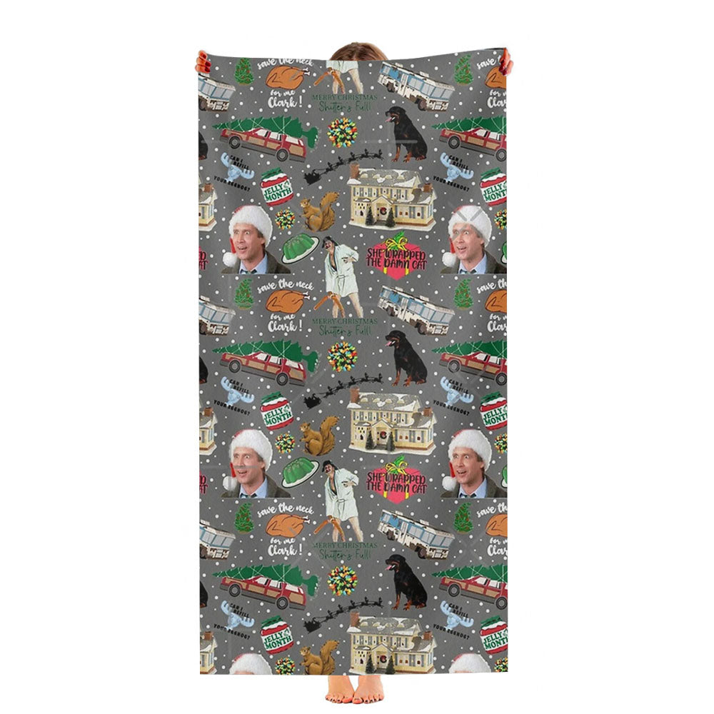 National Lampoons Christmas Ultra-Soft Luxury Bathroom Towels