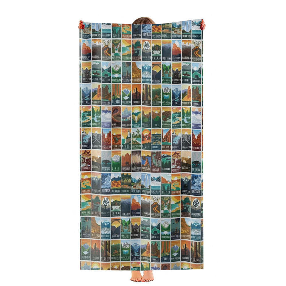 National Park Ultra-Soft Luxury Bathroom Towels