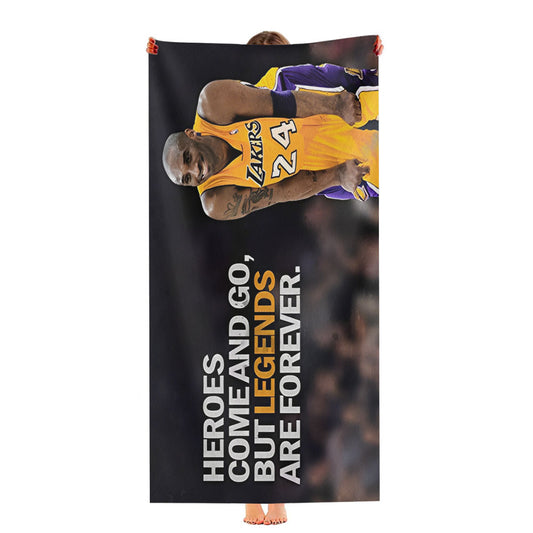 Nba Lakers Kobe Bryant Ultra-Soft Luxury Bathroom Towels