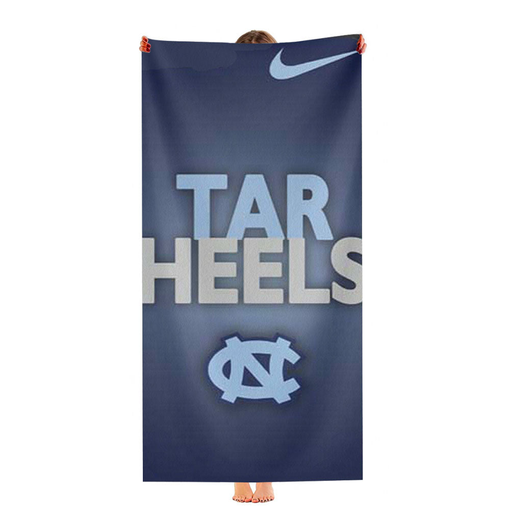 Nc Tar Heels Blues Ultra-Soft Luxury Bathroom Towels