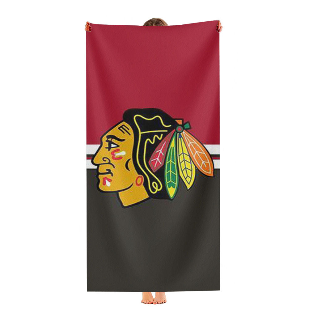New Chicago Blackhawks Ultra-Soft Luxury Bathroom Towels