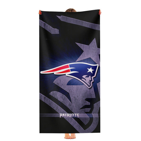 New England Patriots 1 Ultra-Soft Luxury Bathroom Towels