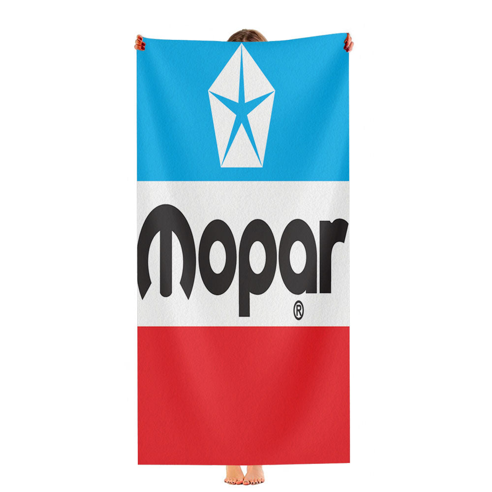 New Mopar Logo Ultra-Soft Luxury Bathroom Towels