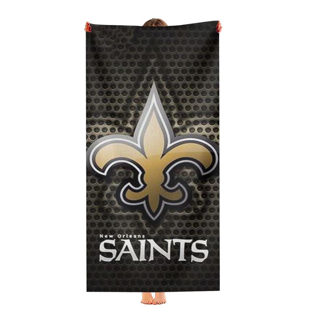 New Orleans Saints Nfl Ultra-Soft Luxury Bathroom Towels
