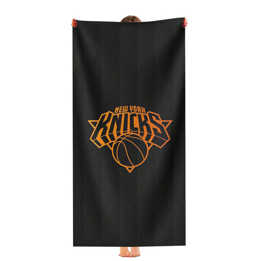 New York Knicks Logo Basketball Ultra-Soft Luxury Bathroom Towels