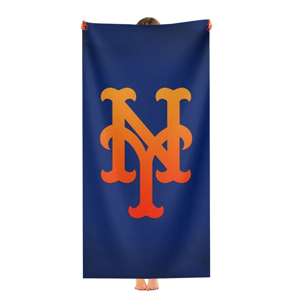 New York Mets Art Ultra-Soft Luxury Bathroom Towels