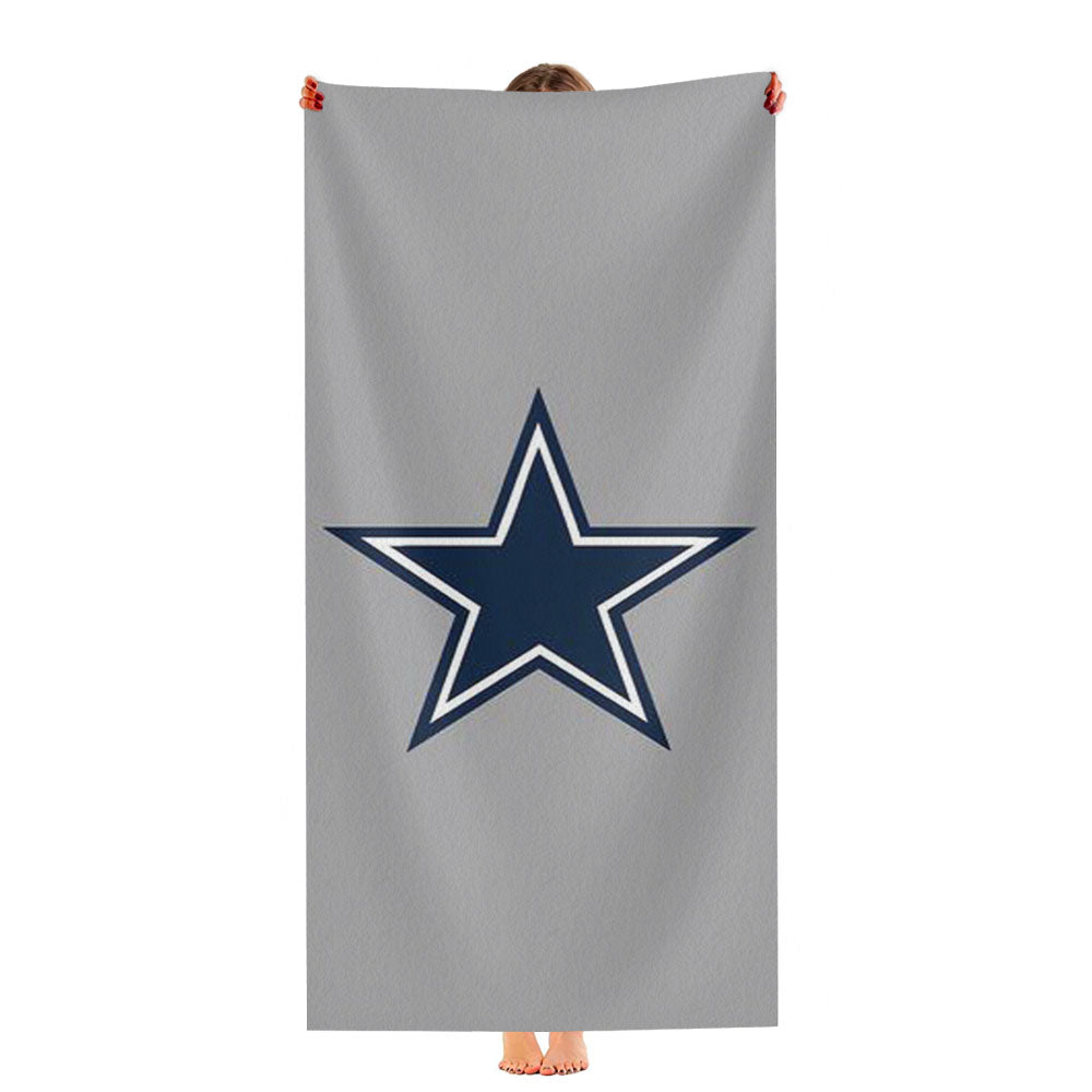 Nfl Dallas Cowboys Logo Ultra-Soft Luxury Bathroom Towels