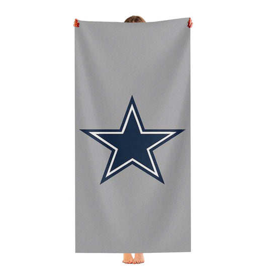 Nfl Dallas Cowboys Logo Ultra-Soft Luxury Bathroom Towels
