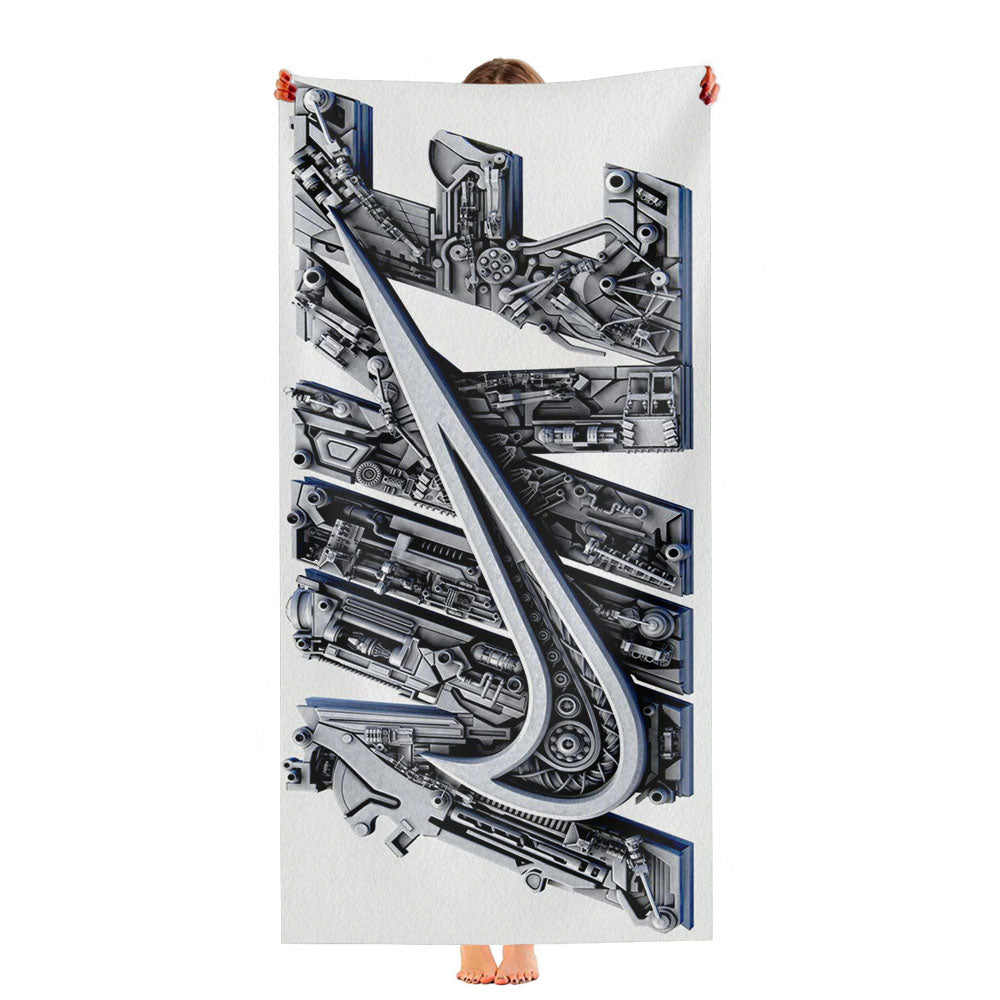 Nike 3D Art Ultra-Soft Luxury Bathroom Towels