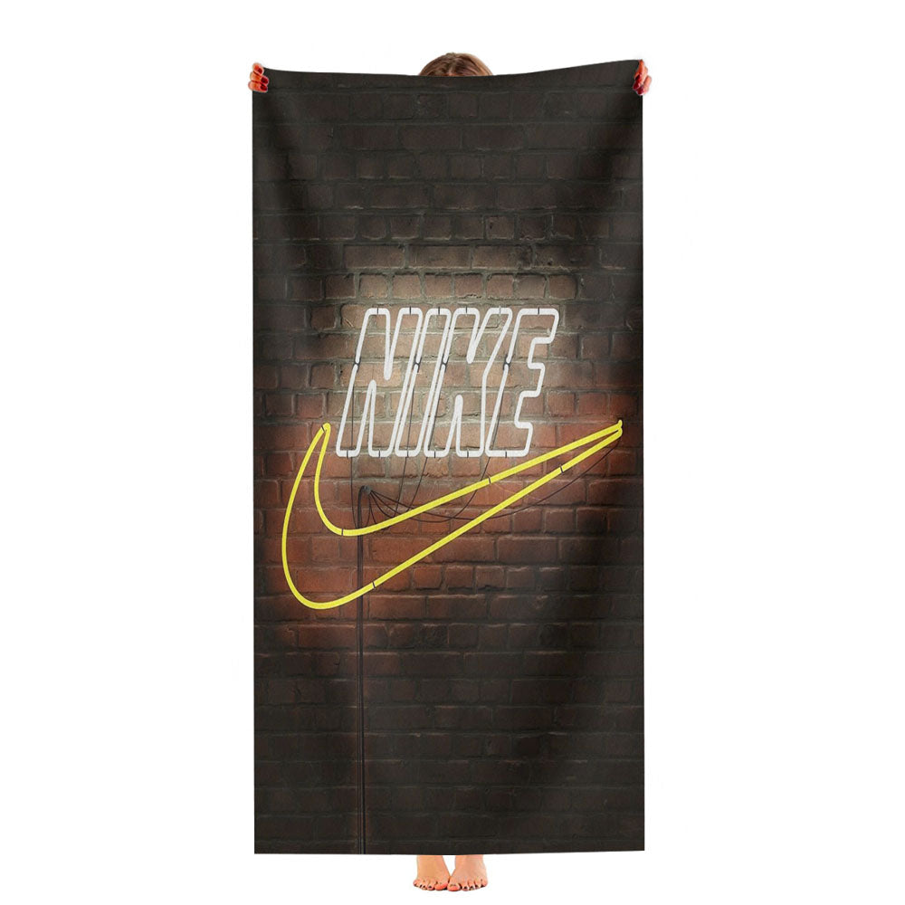 Nike 3D Art Nike 3D Art Neon Ultra-Soft Luxury Bathroom Towels