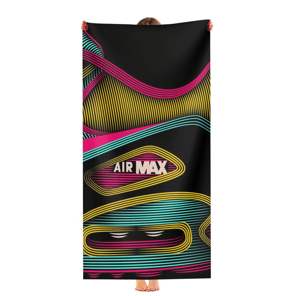 Nike Air Max Texture Ultra-Soft Luxury Bathroom Towels