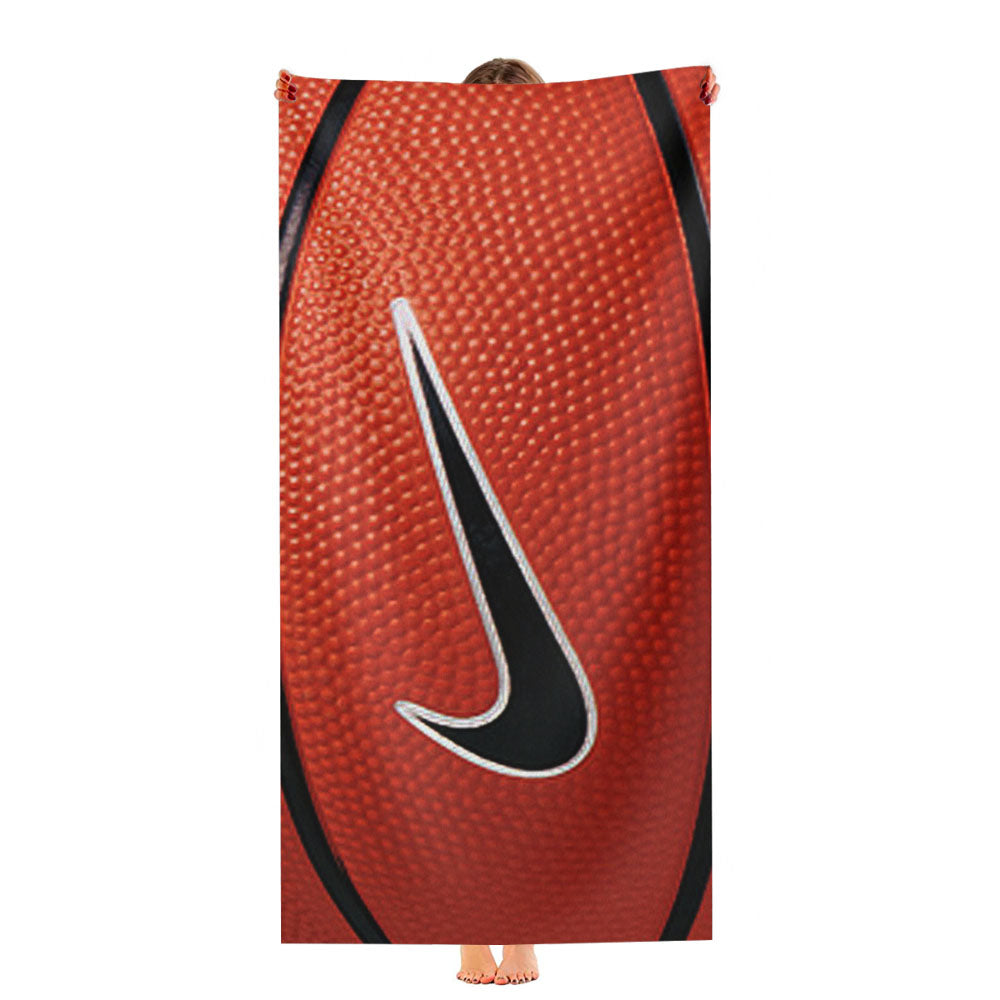 Nike Basketball Logo Ultra-Soft Luxury Bathroom Towels