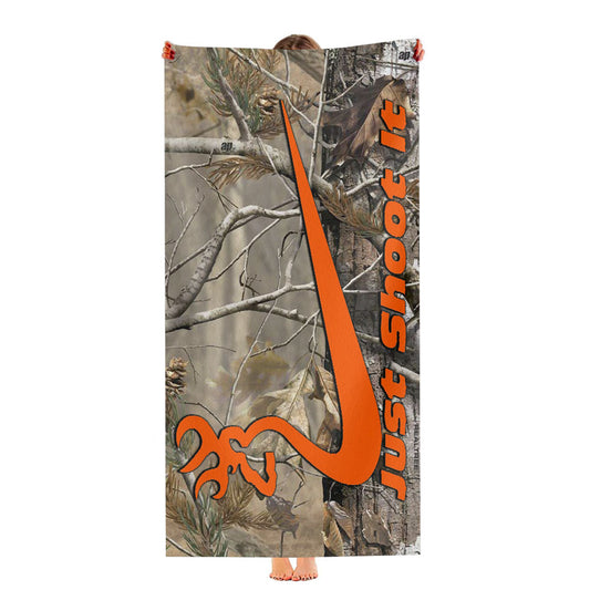 Nike Browning Just Shoot It Ultra-Soft Luxury Bathroom Towels