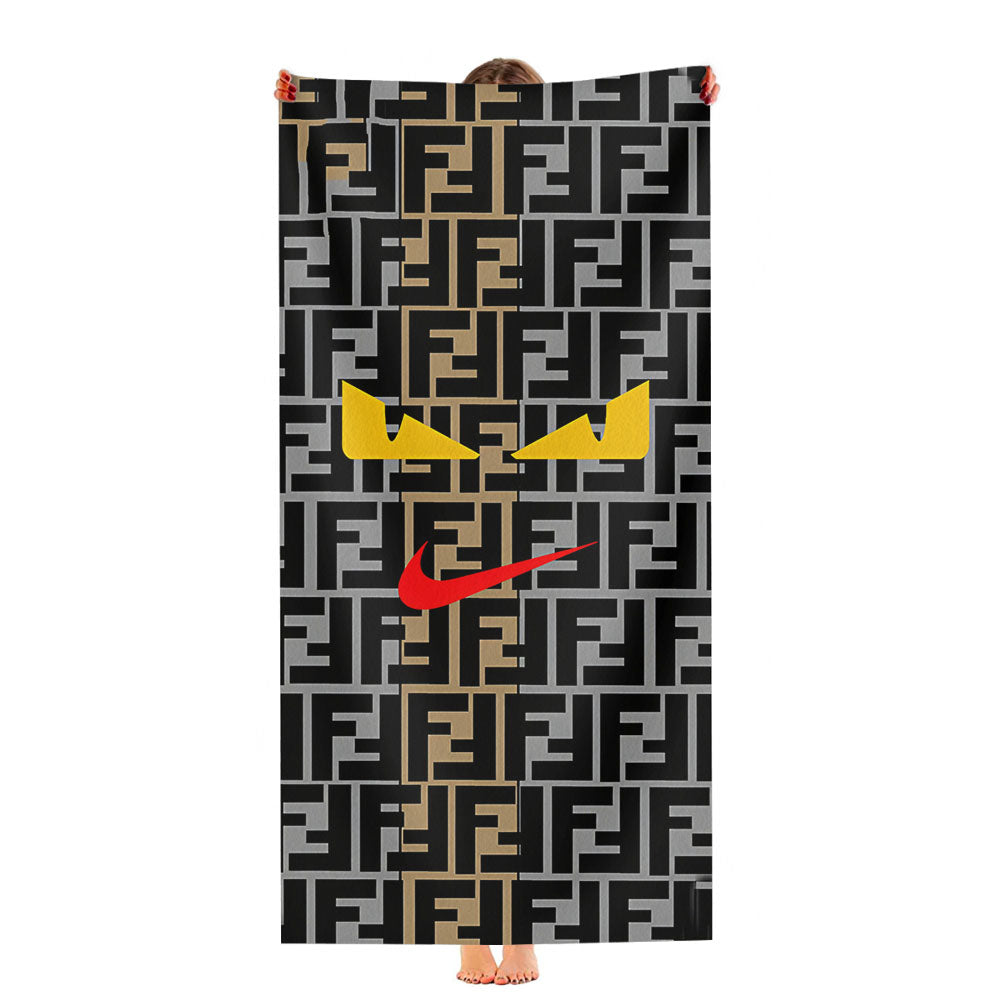Nike Fendi Roma Eyes Ultra-Soft Luxury Bathroom Towels