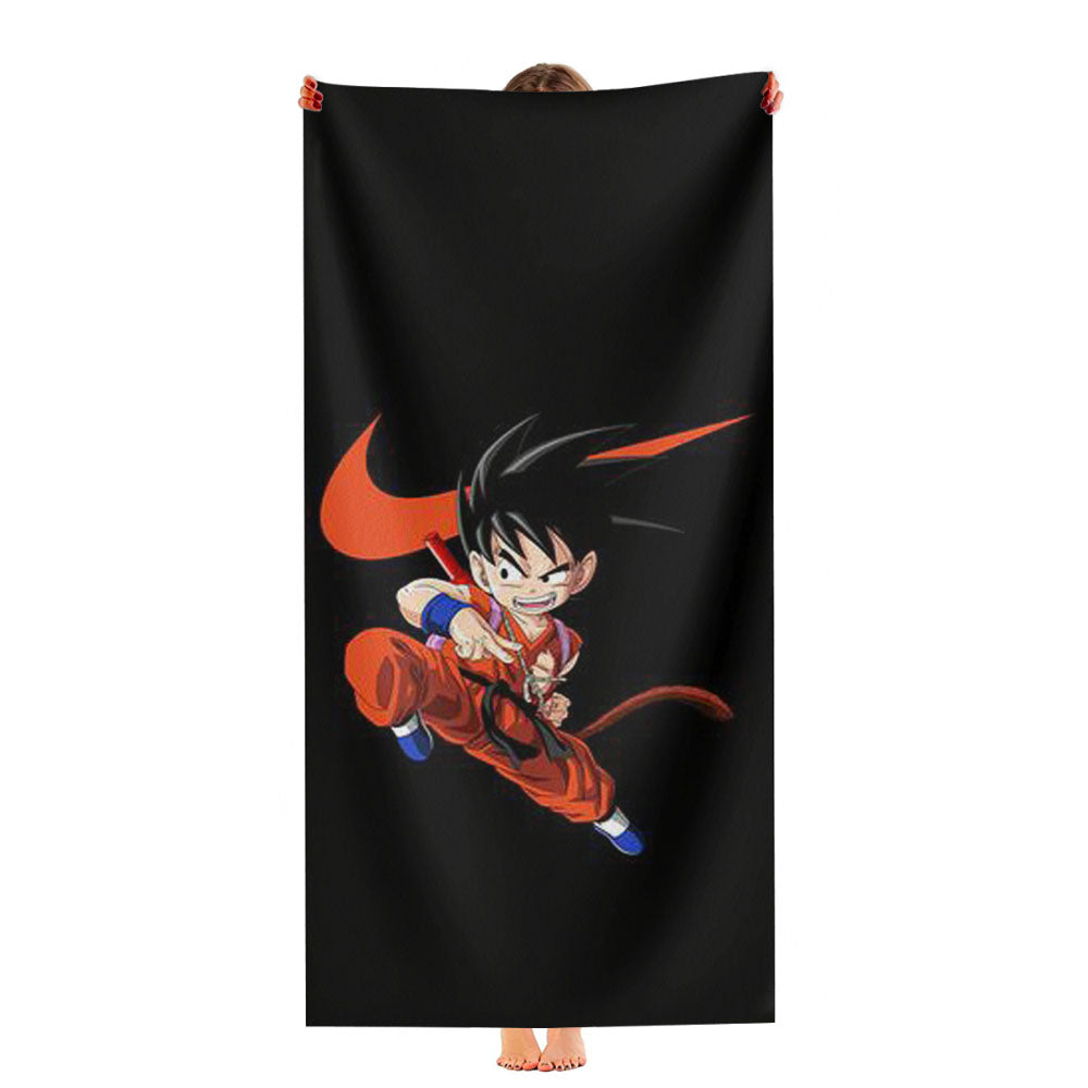 Nike Goku Battle Style Ultra-Soft Luxury Bathroom Towels