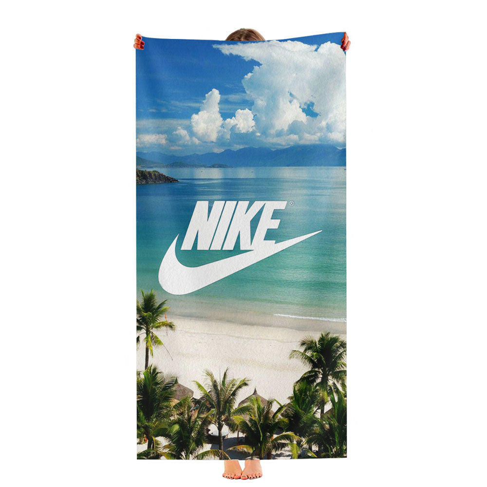 Nike Green Beach Ultra-Soft Luxury Bathroom Towels