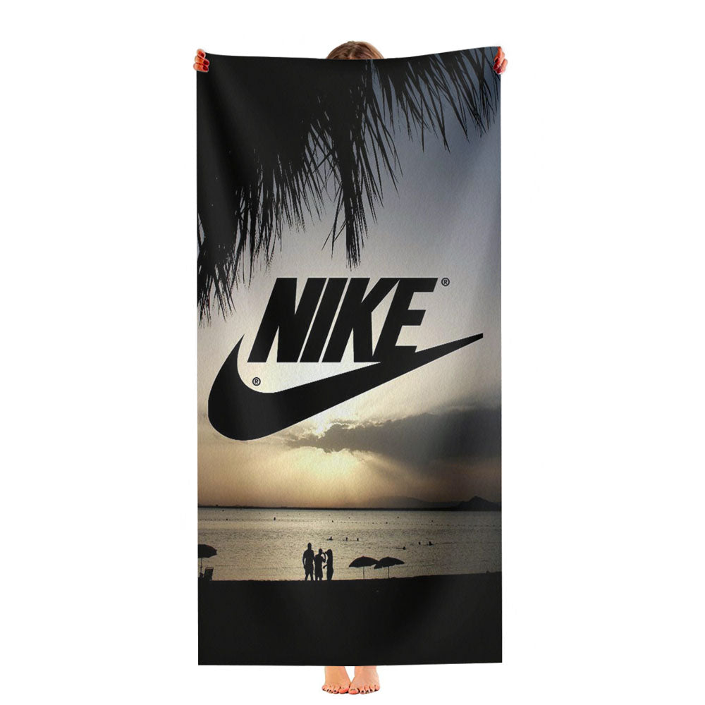 Nike Island Art Sunset Ultra-Soft Luxury Bathroom Towels