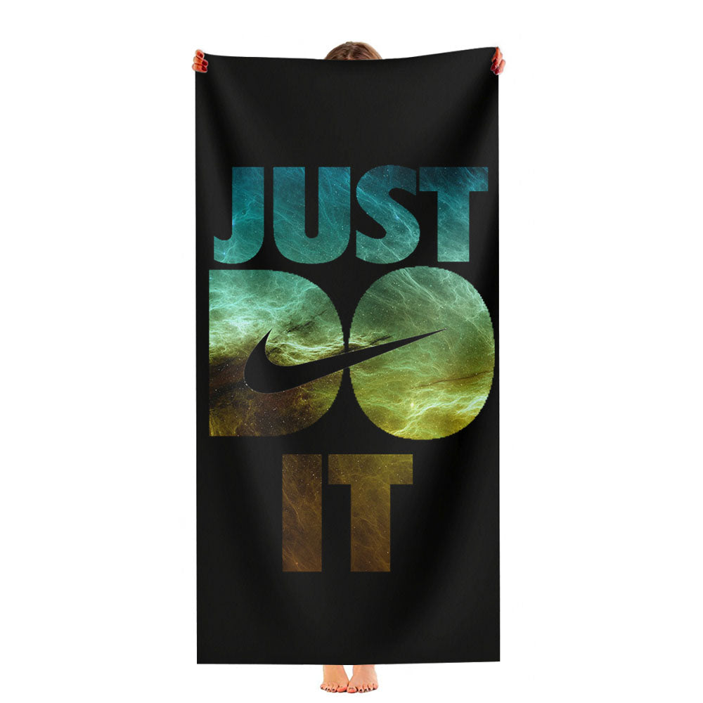 Nike Just Do It Galaxy Nebula 2 Ultra-Soft Luxury Bathroom Towels