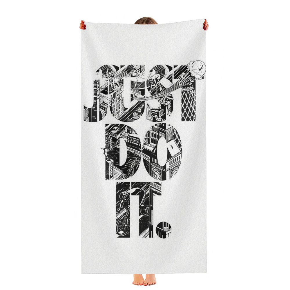 Nike Just Do It Type Ultra-Soft Luxury Bathroom Towels