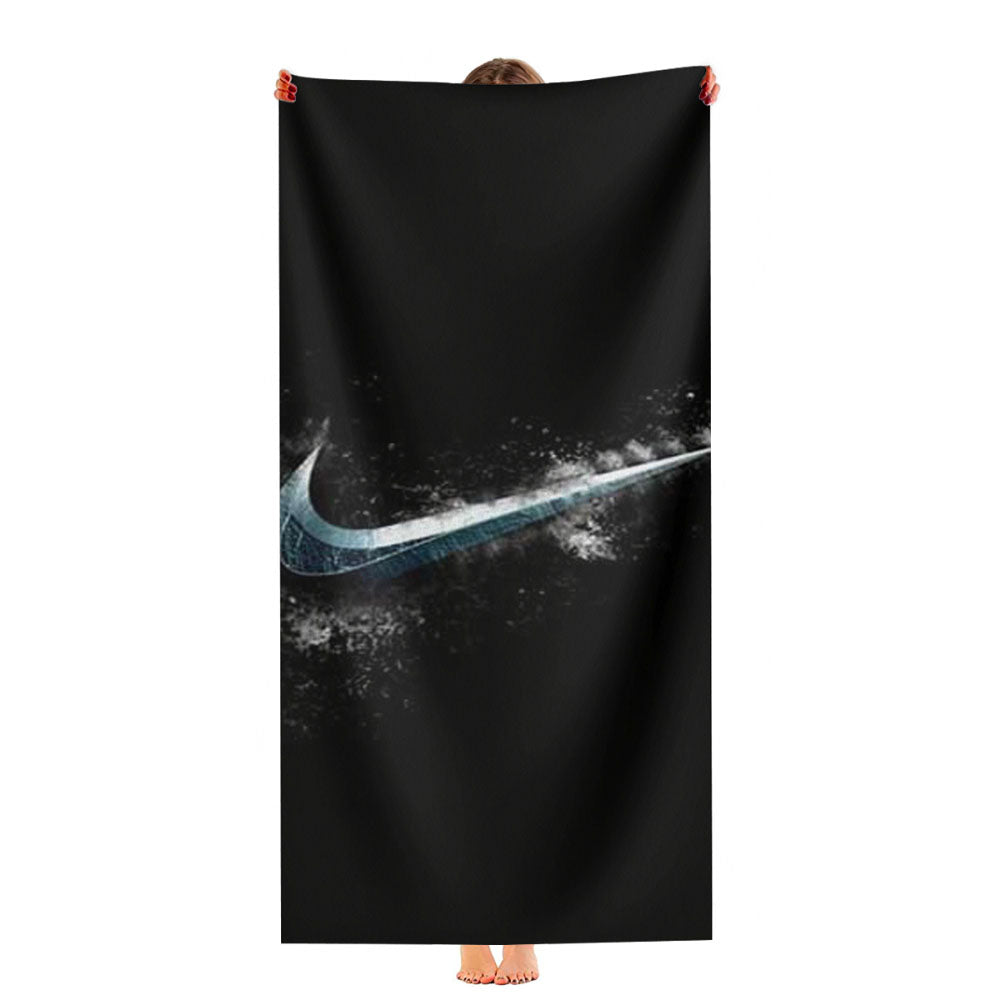 Nike Logo Stone Ultra-Soft Luxury Bathroom Towels