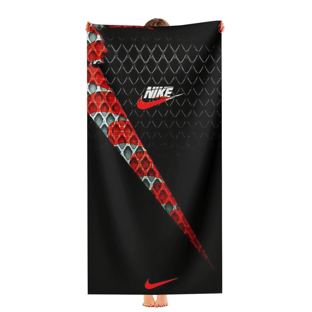 Nike Logo Upside Down Ultra-Soft Luxury Bathroom Towels