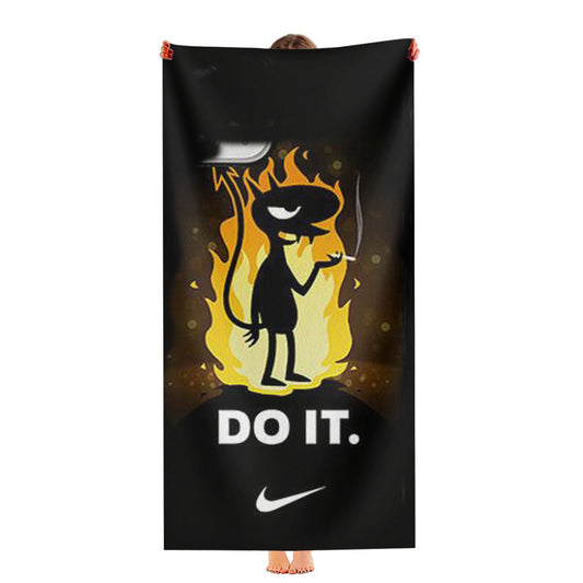 Nike Luci Just Do It Ultra-Soft Luxury Bathroom Towels