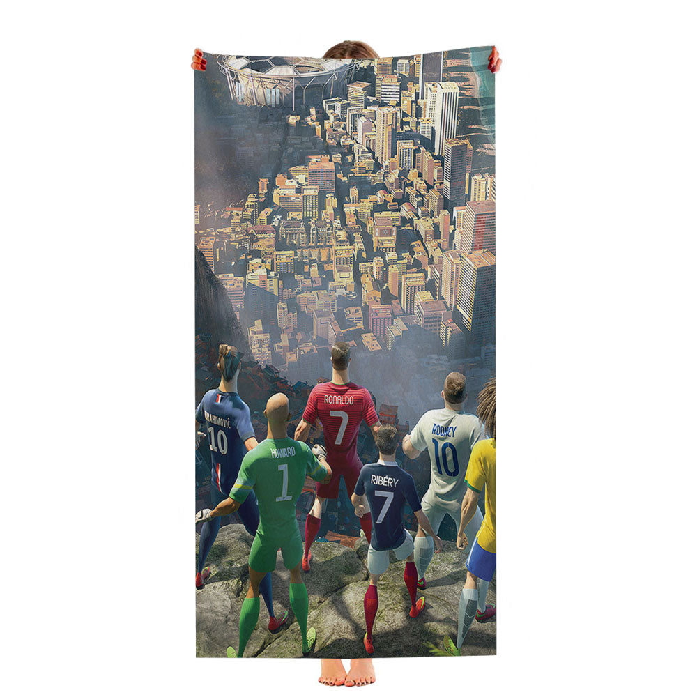 Nike The Last Game Sports Ultra-Soft Luxury Bathroom Towels