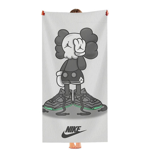 Nike X Kaws Ultra-Soft Luxury Bathroom Towels