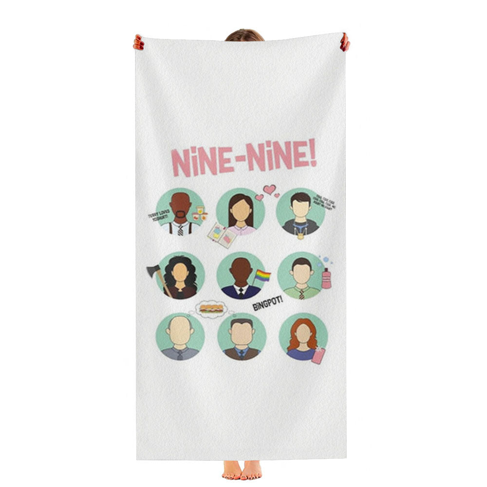 Nine Nine Characters - B99 Ultra-Soft Luxury Bathroom Towels