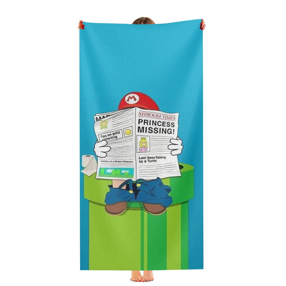 Nintendo Mario Ultra-Soft Luxury Bathroom Towels