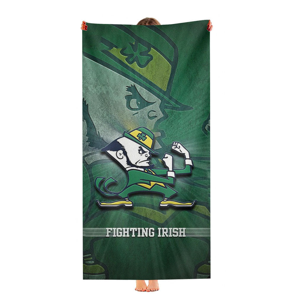 Notre Dame Fighting Irish Nfl Ultra-Soft Luxury Bathroom Towels