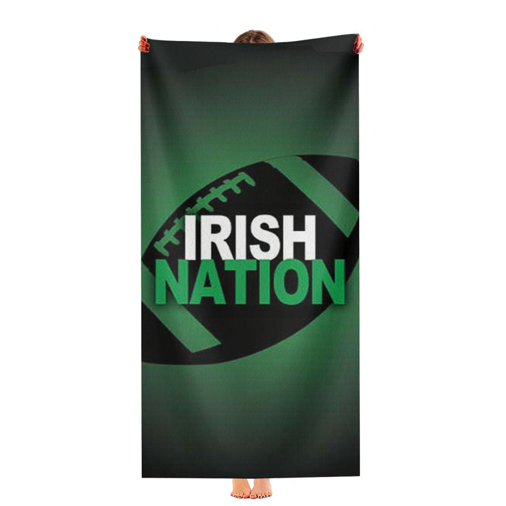 Notre Dame Irish Nation Ultra-Soft Luxury Bathroom Towels