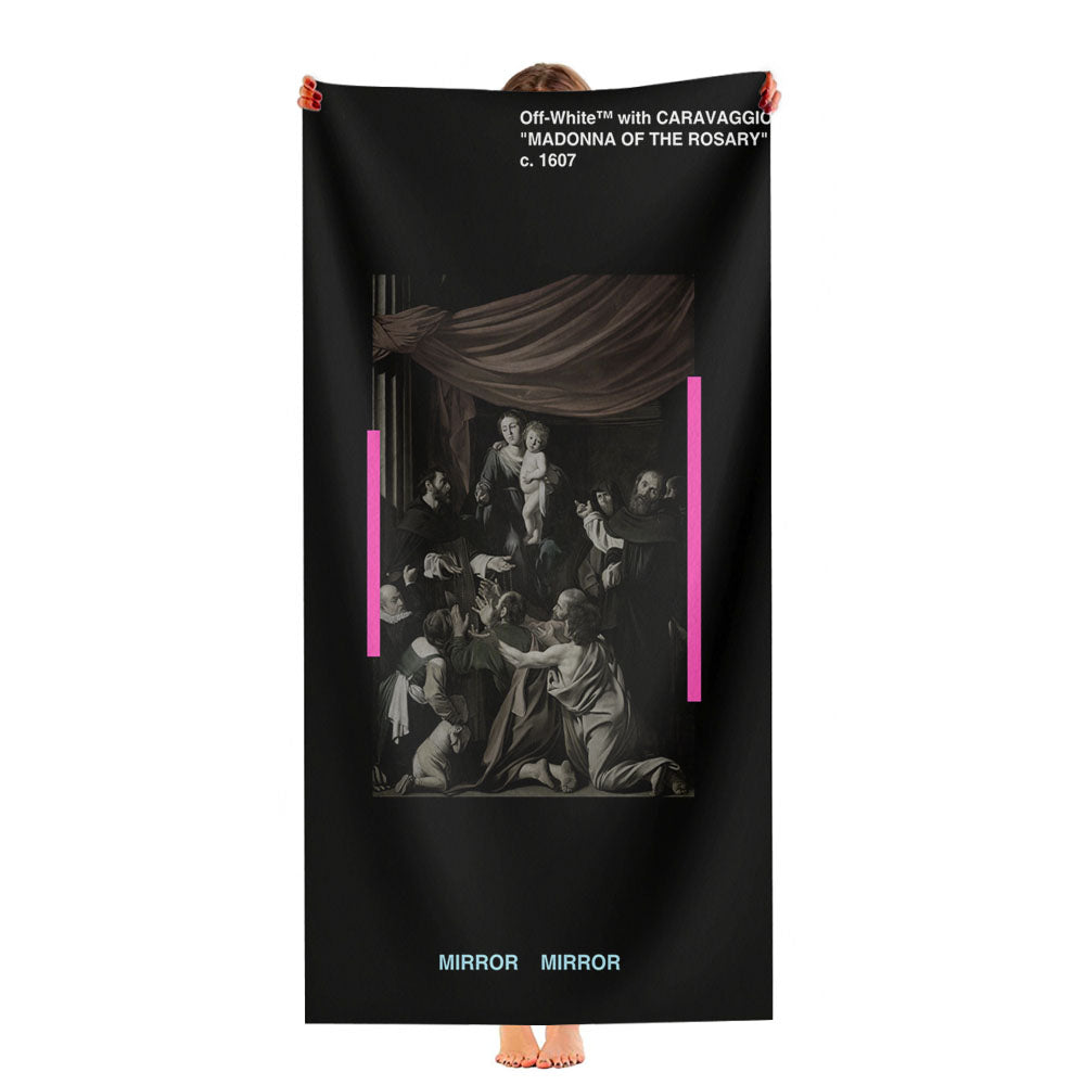Off-White Caravaggio Madona Ultra-Soft Luxury Bathroom Towels