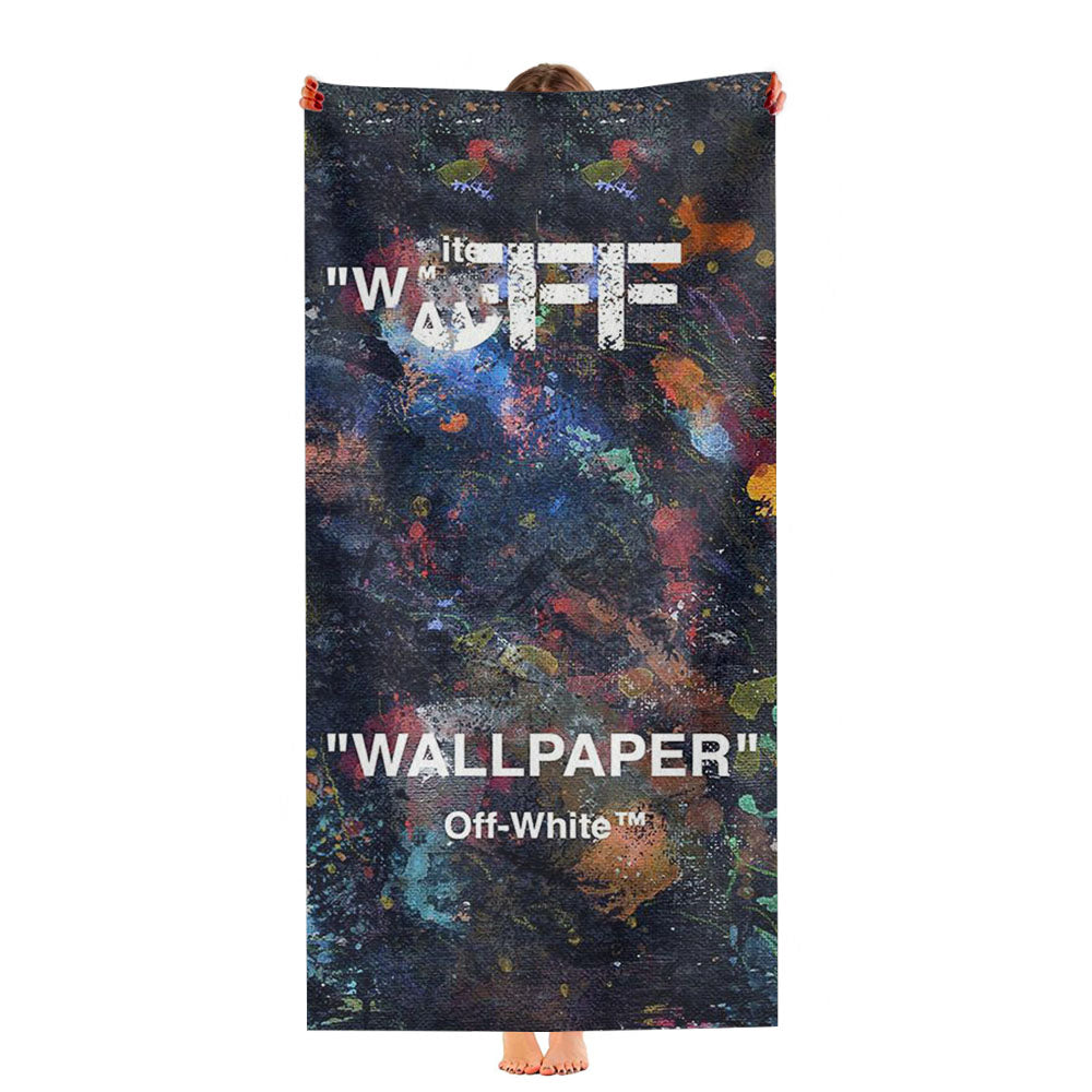 Off White Hypebeast Ultra-Soft Luxury Bathroom Towels