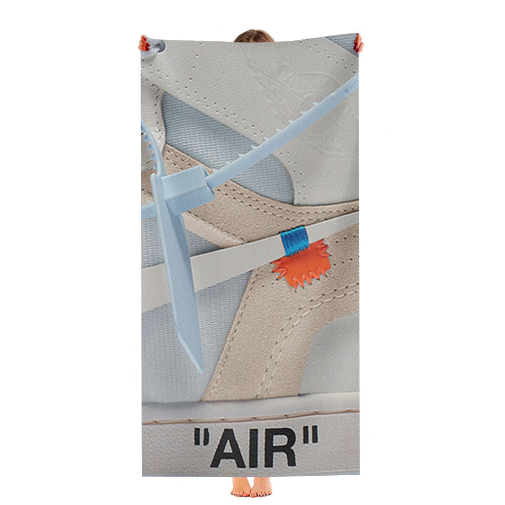 Off White X Air Jordan 1 Ultra-Soft Luxury Bathroom Towels