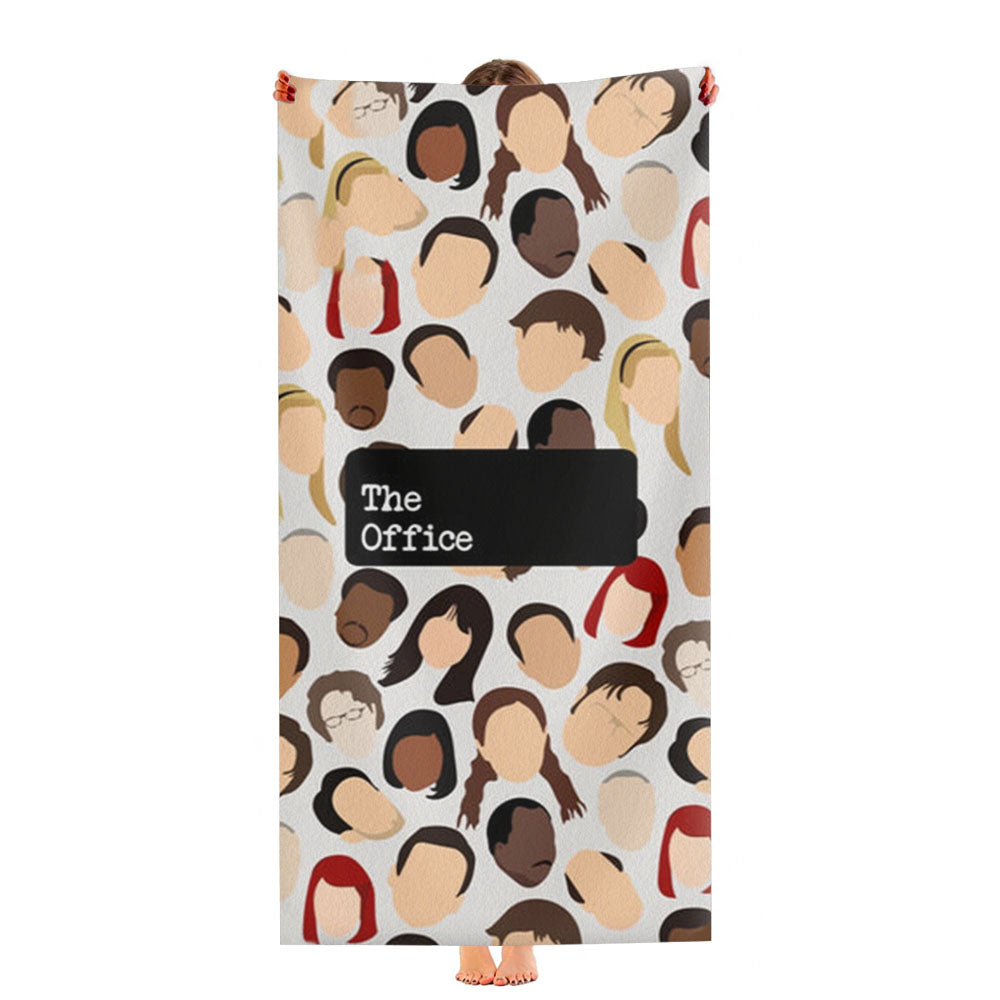 Office Collage Ultra-Soft Luxury Bathroom Towels