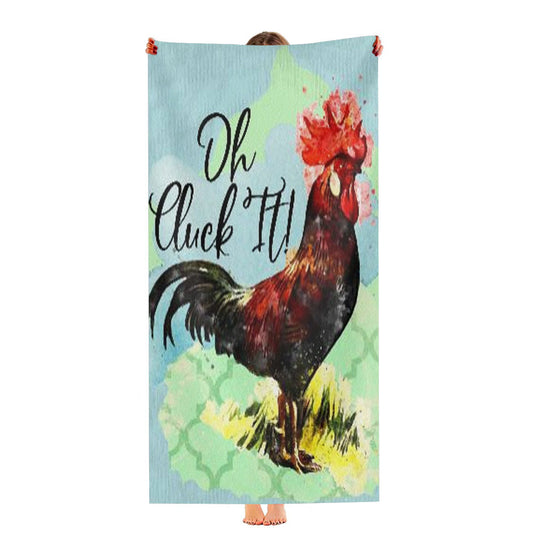 Oh, Cluck It Ultra-Soft Luxury Bathroom Towels
