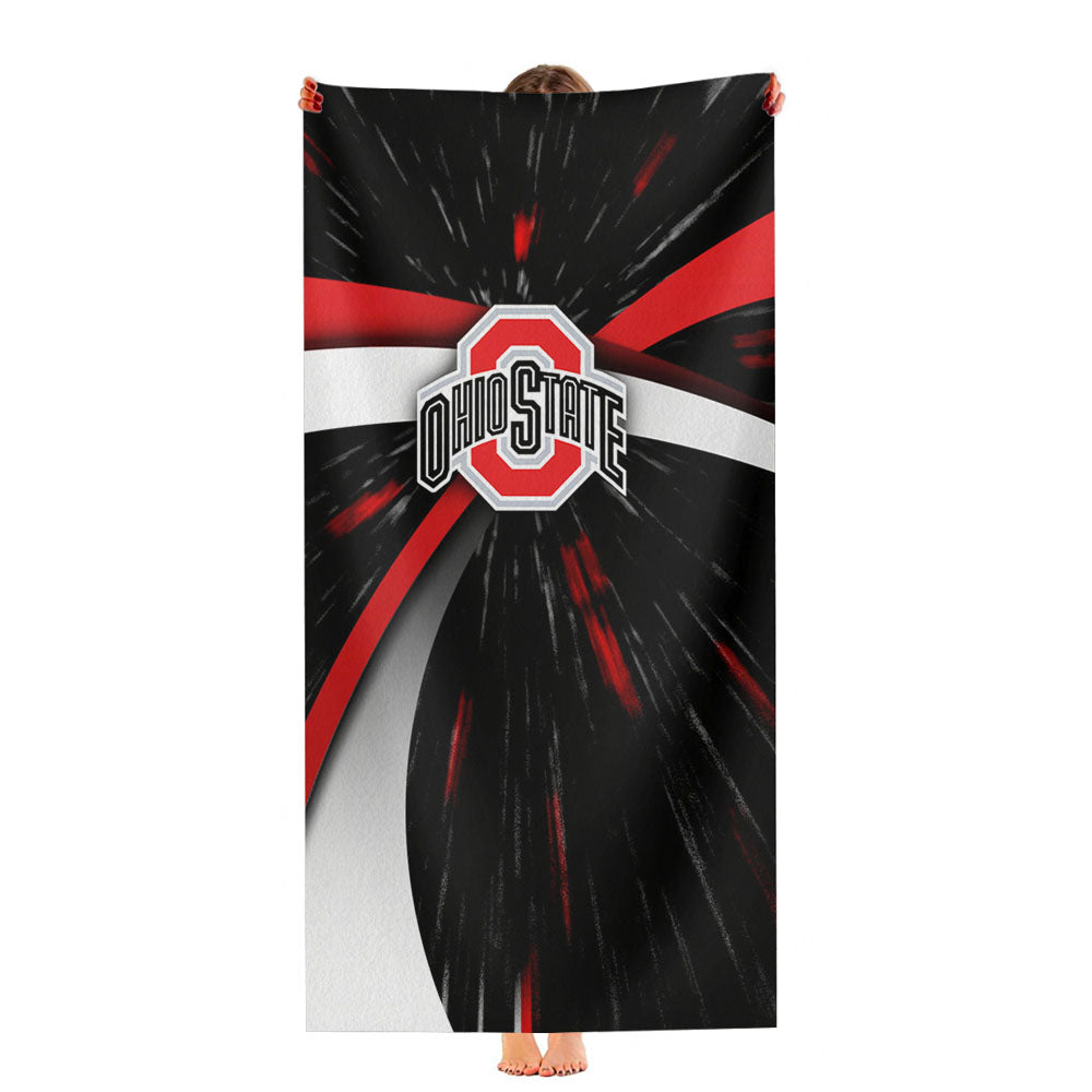 Ohio State Buckeyes Ultra-Soft Luxury Bathroom Towels