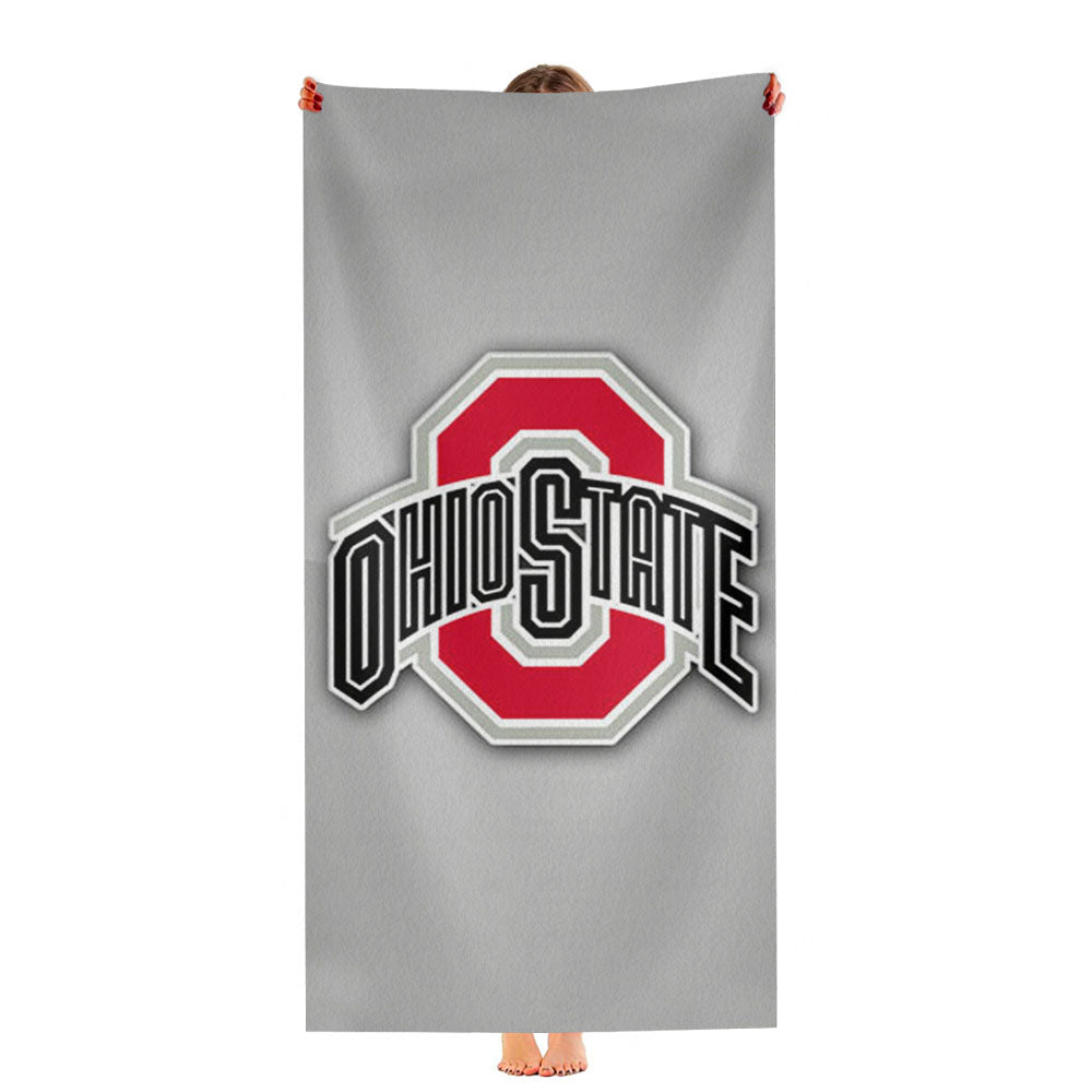 Ohio State Logo Ultra-Soft Luxury Bathroom Towels