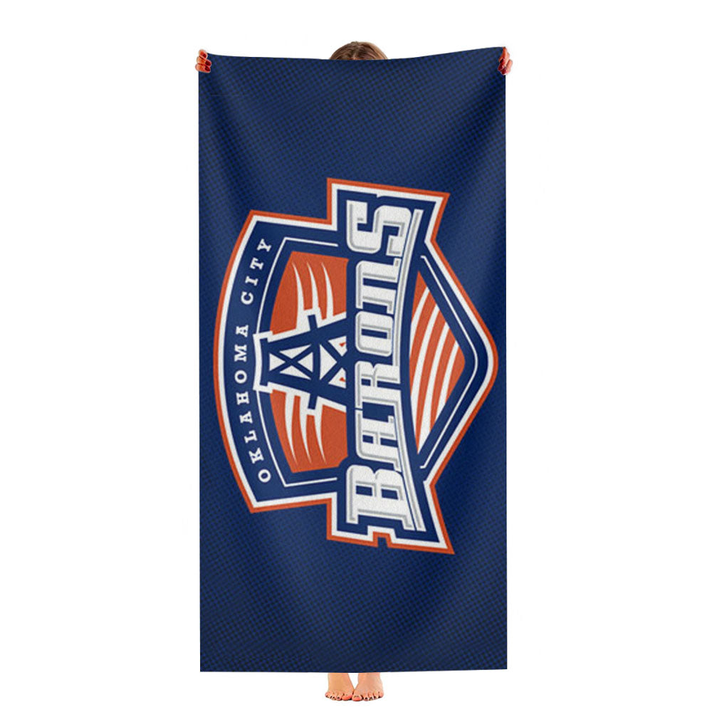 Oklahoma City Barons Ultra-Soft Luxury Bathroom Towels