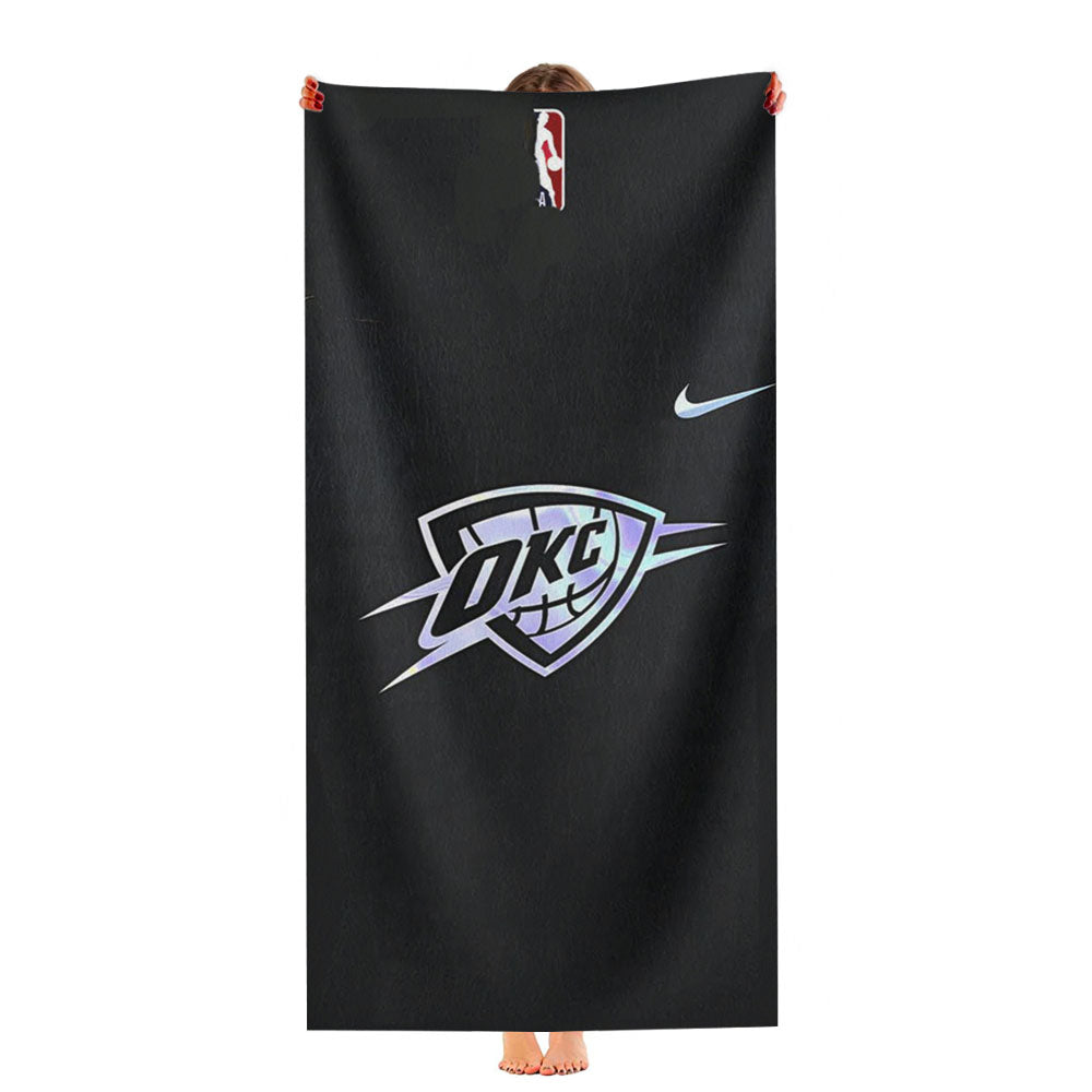 Oklahoma City Thunder Okc Nba 987 Ultra-Soft Luxury Bathroom Towels