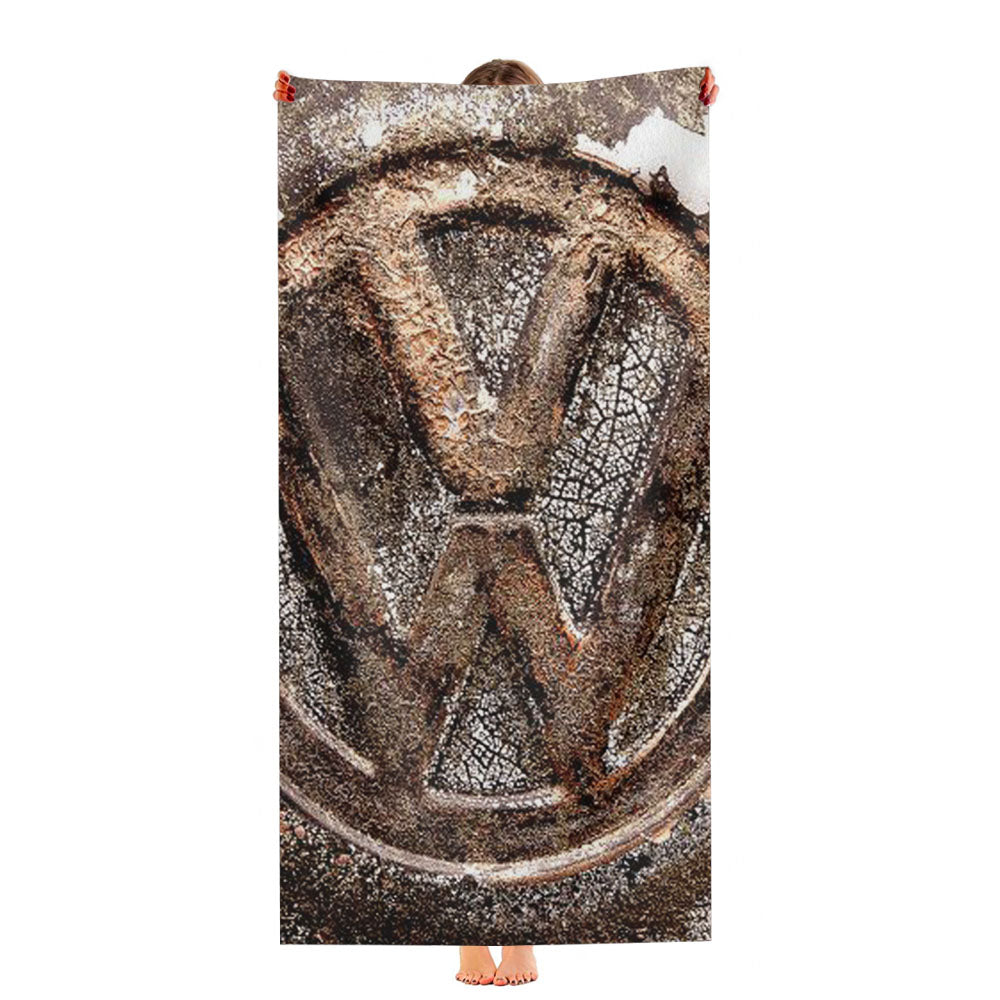 Old Volkswagen Ultra-Soft Luxury Bathroom Towels